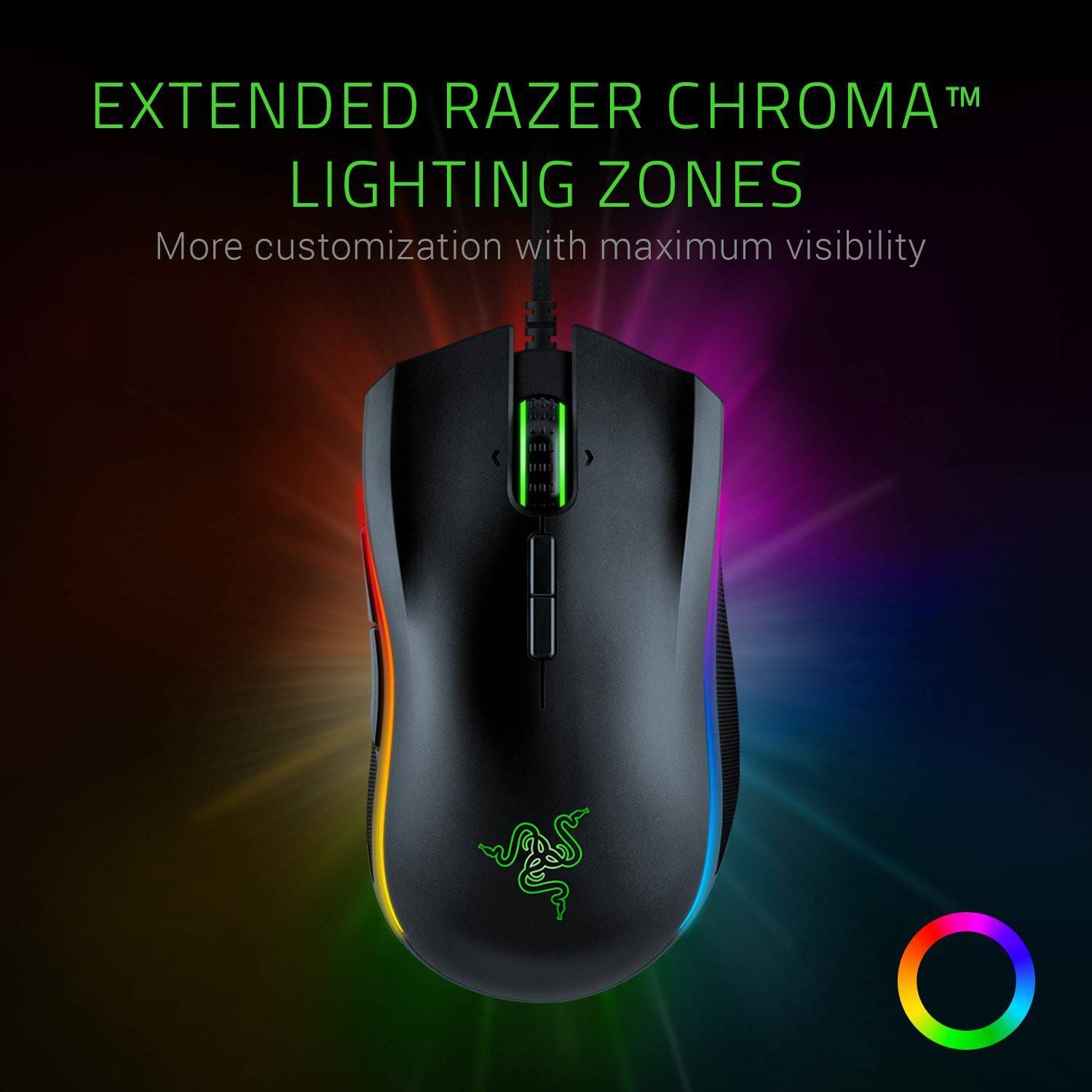 Razer Mamba Elite - Right-Handed Gaming Mouse (RZ01-02560100-R3M1