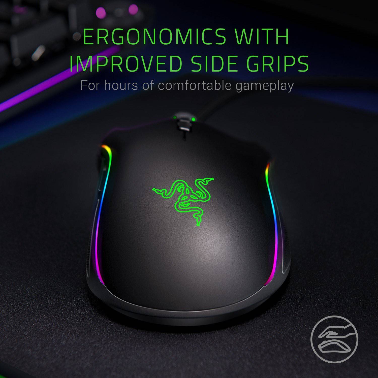 Razer Mamba Elite - Right-Handed Gaming Mouse (RZ01-02560100-R3M1