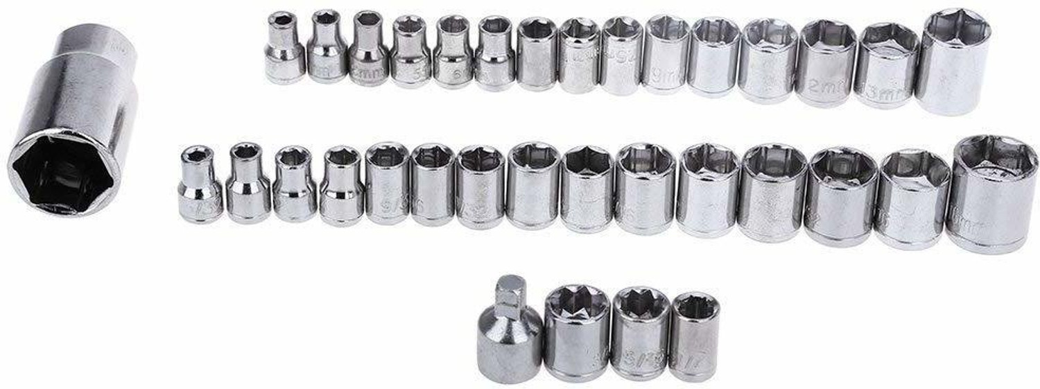 Image of MANOR ENTERPRISE 40 in 1 Screw Driver Set PCS Automobile Motorcycle Tool Box Set Socket Wrench Sleeve Suit Hardware Auto Car Repair Tools Socket Home Tool kit Set|Wrench Tool kit| Socket Set