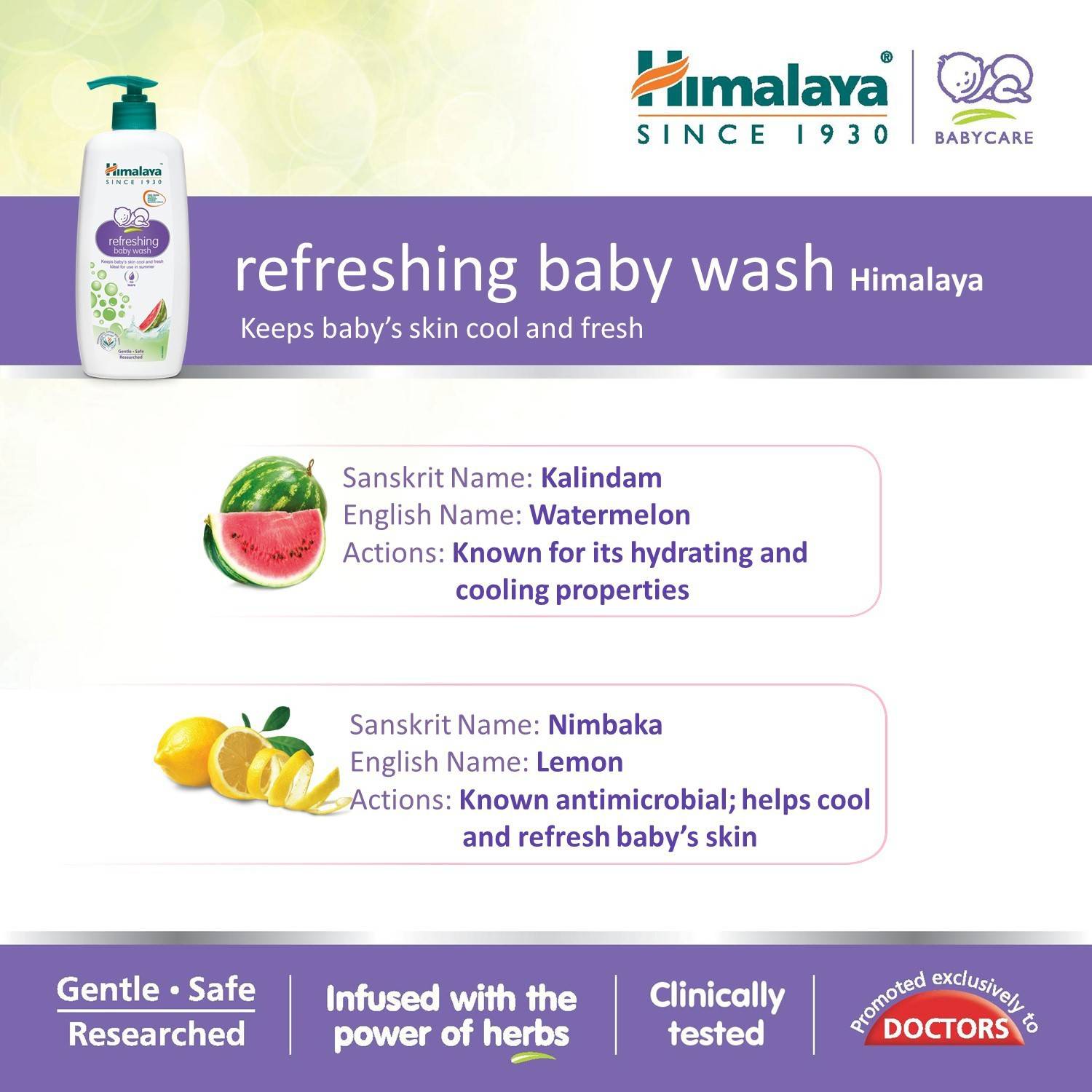 Himalaya Refreshing Baby Wash 400ml - Image 4