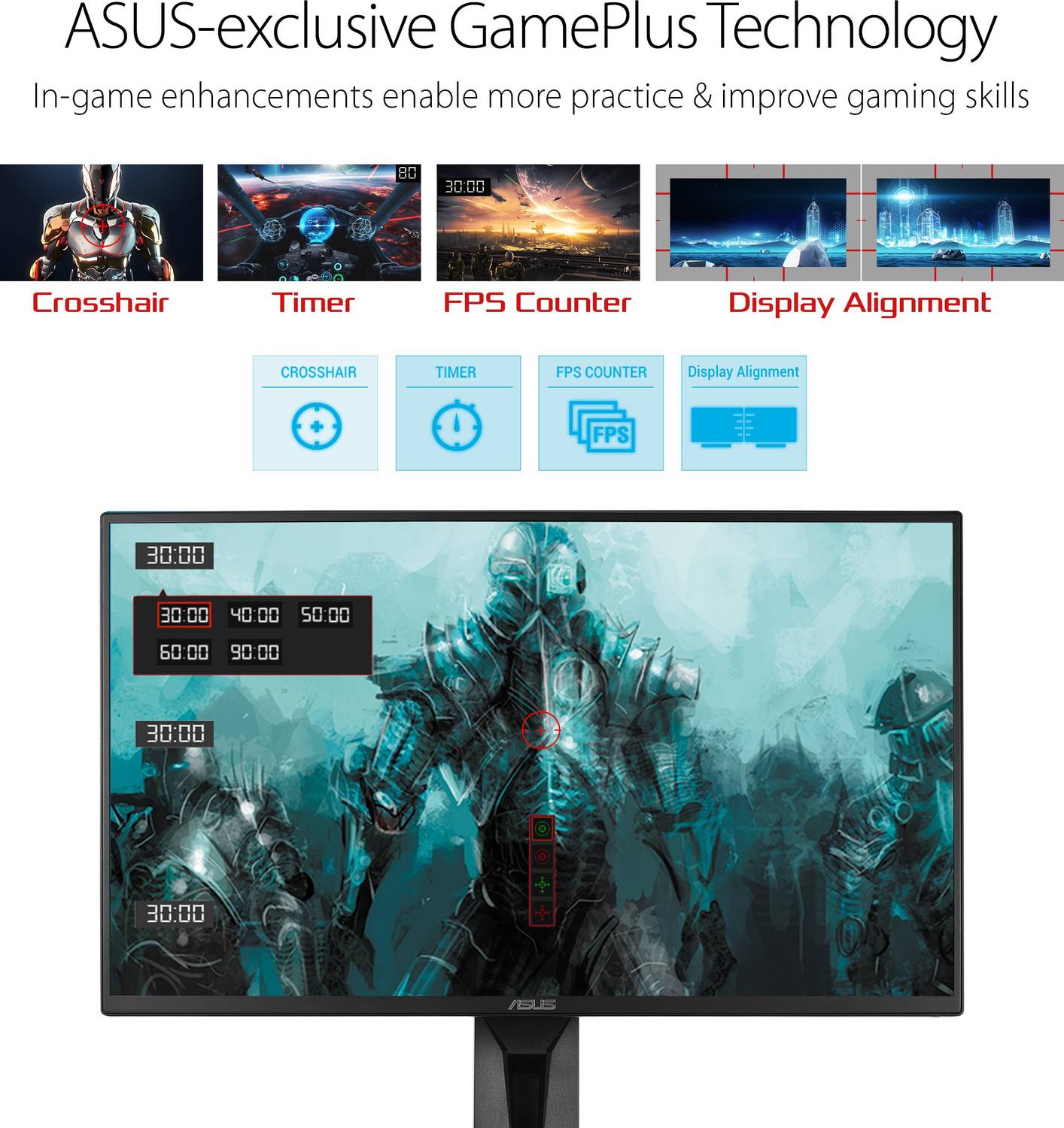 ASUS 62.23 cm (25 inch) Full HD LED Backlit TN Panel Wall