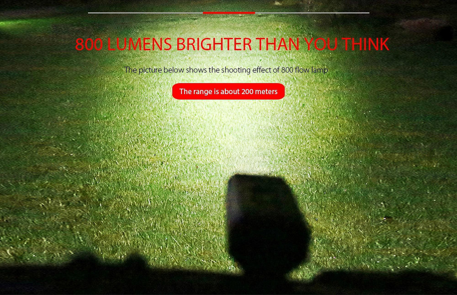 Image of SHIVEXIM NEW LED Bike Light Bicycle Waterproof Super Brightest 800 lm Rechargeable Battery LED Front Light