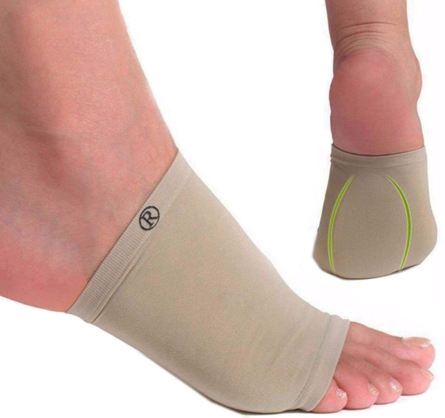 AlexVyan 1 pair Flat Arch Support Socks Sleeves Pad - For Foot Pain Relief/For Flat Feet Foot Support