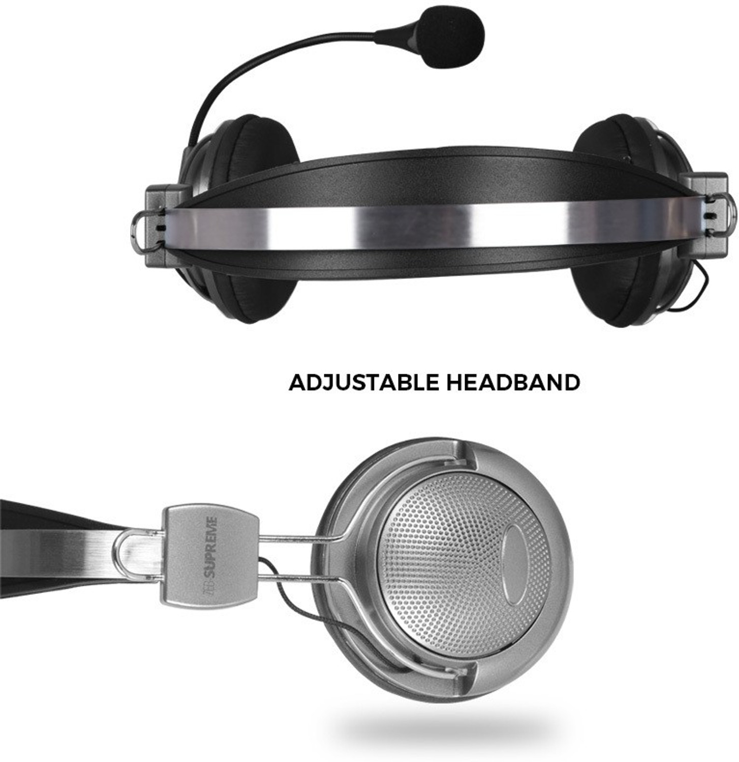 Image of ZEBRONICS ZEB SUPREME USB WITH MIC Wired