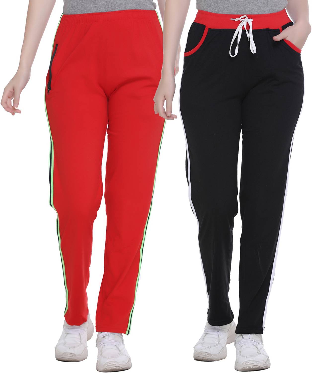 69GAL Striped Women Multicolor Track Pants