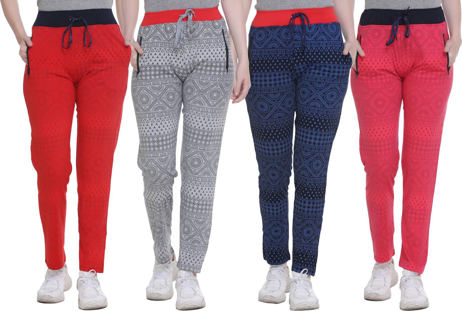 69GAL Printed Women Multicolor Track Pants