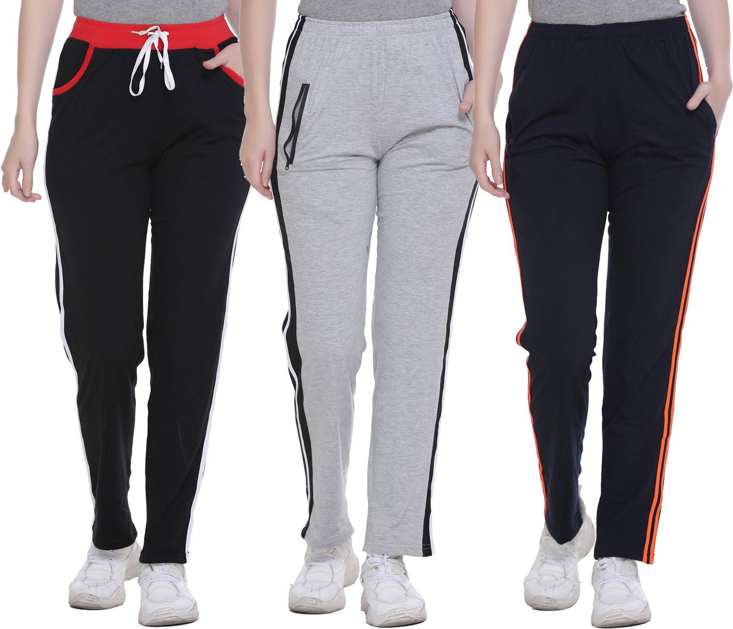 69GAL Striped Women Multicolor Track Pants