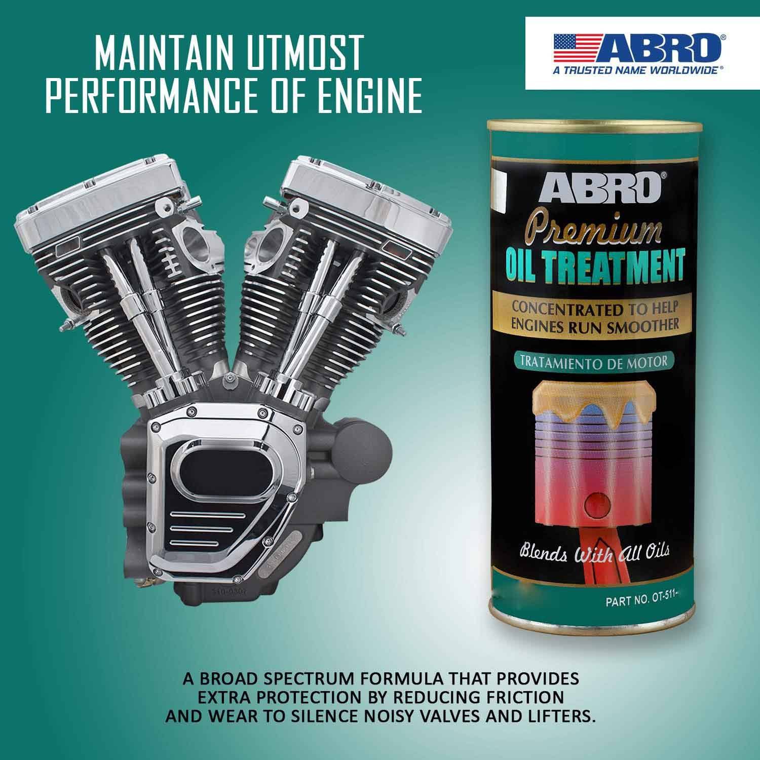 ABRO OT-511 Premium Oil Treatment 300ml - Image 4