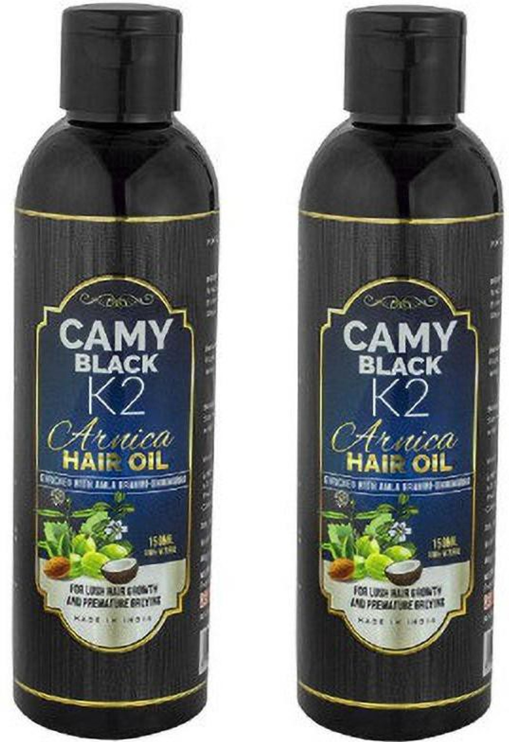 Image of LORD'S K2 ARNICA HAIR OIL PACK OF 2 ( EACH OF 150 ML ) Hair Oil