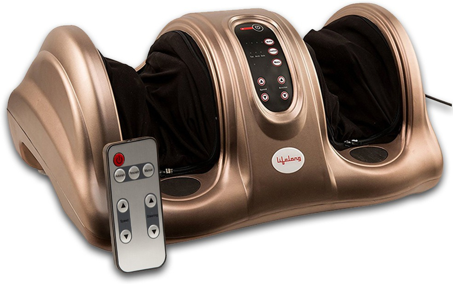 Image of Lifelong LLM72 Powerful Electric Foot Massager for Pain Relief with kneading and rolling Massager