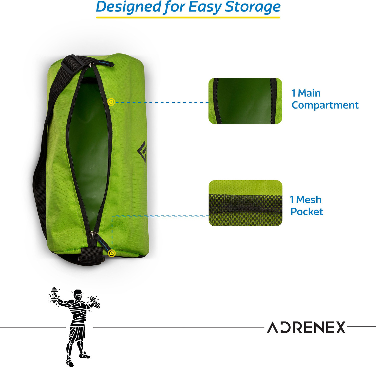 Image of Adrenex GYM10LGREEN01