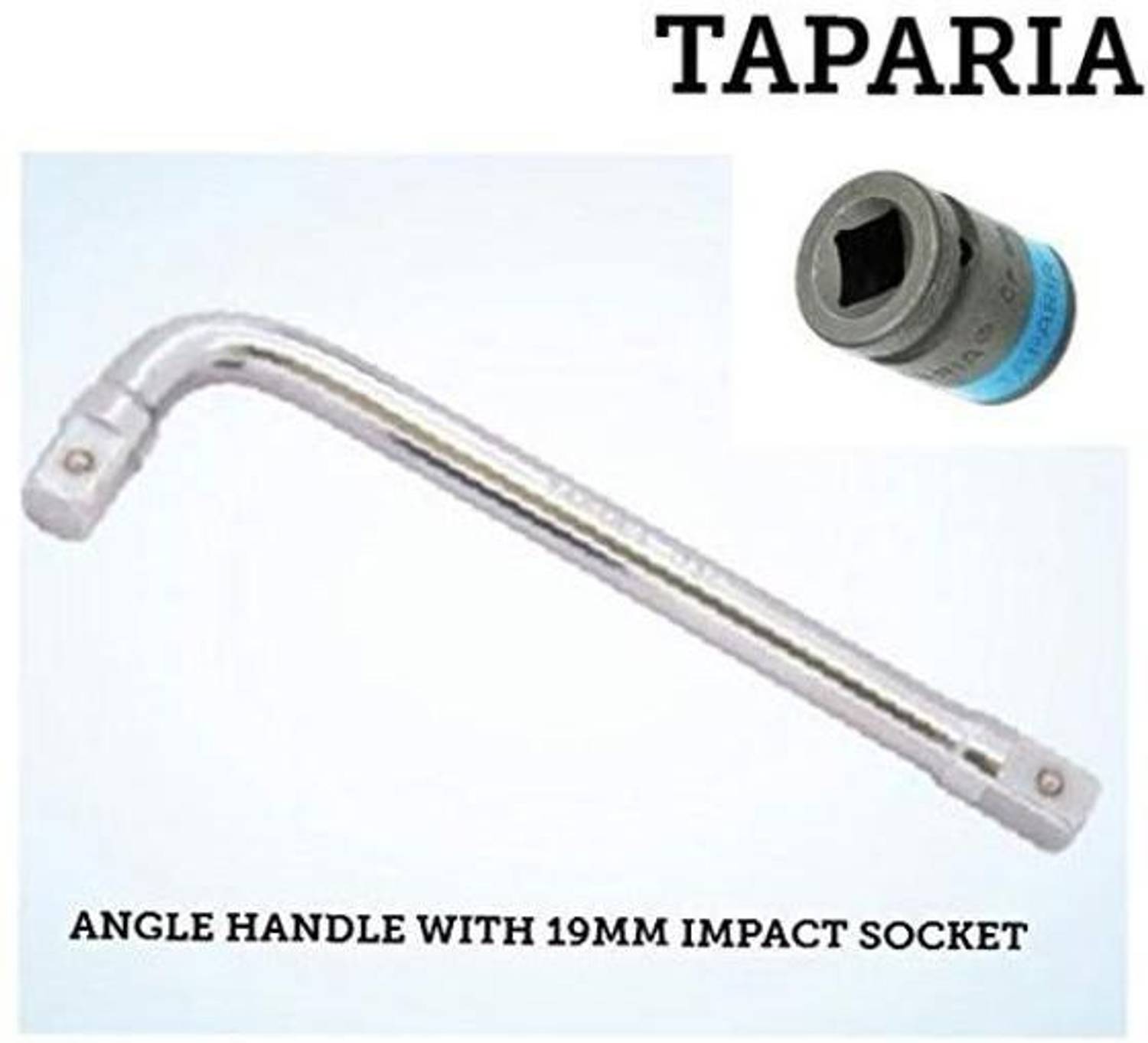 AutoVision Taparia Angle Handle 19mm Socket Kit - Image 1