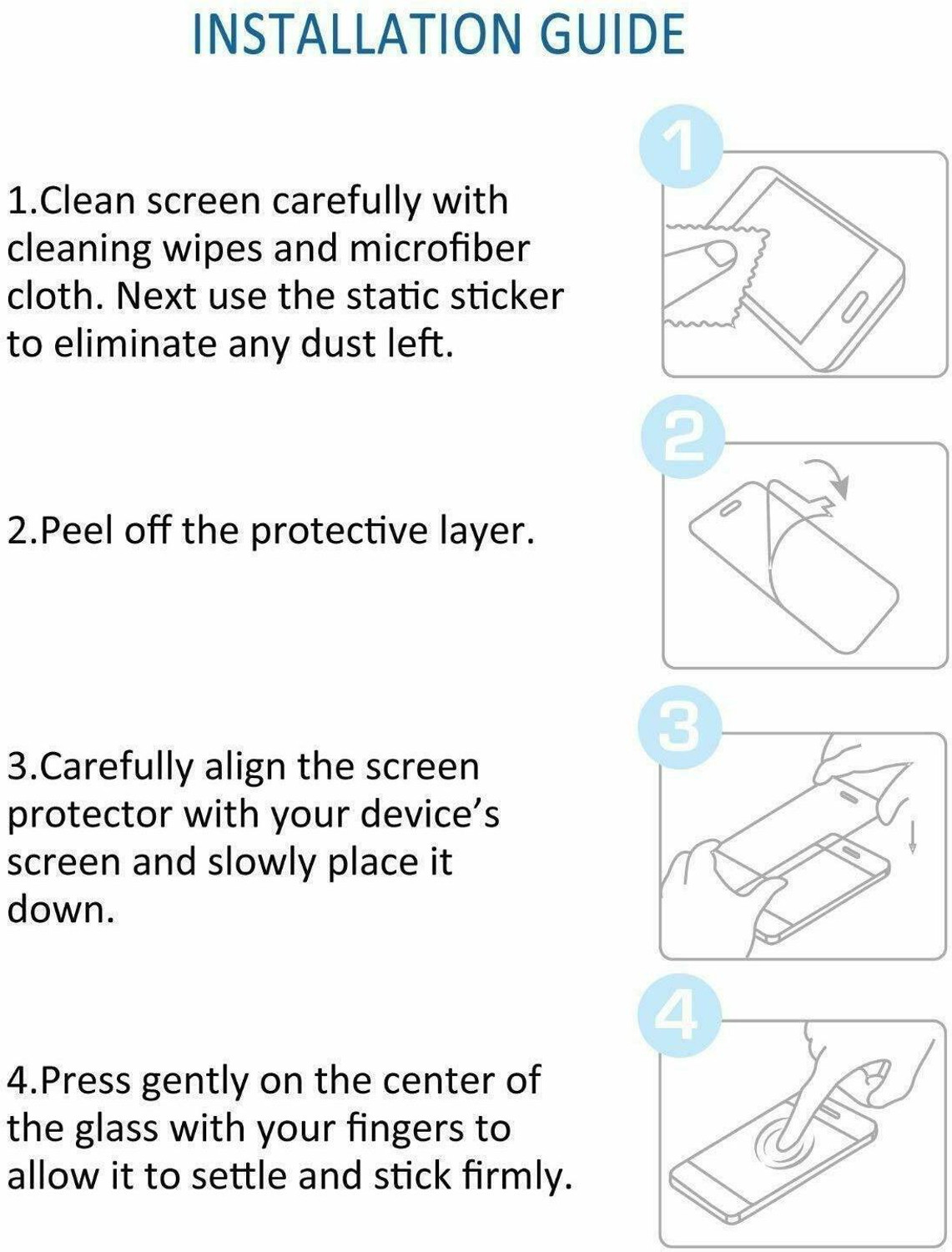Image of ISHANGEL Impossible Screen Guard for TECNO CAMON ISKY IN2,TECNO IN2, Gorilla Hammer Proof, flexible fiber unbreakable Screen Protector, [Not a Tempered Glass]