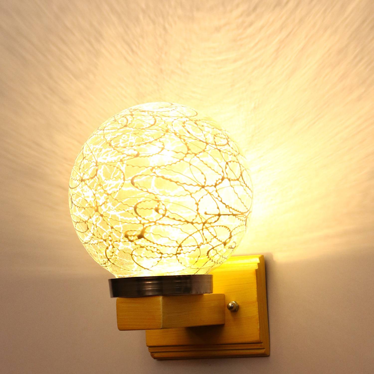1st Time Wallchiere Wall Lamp With Bulb