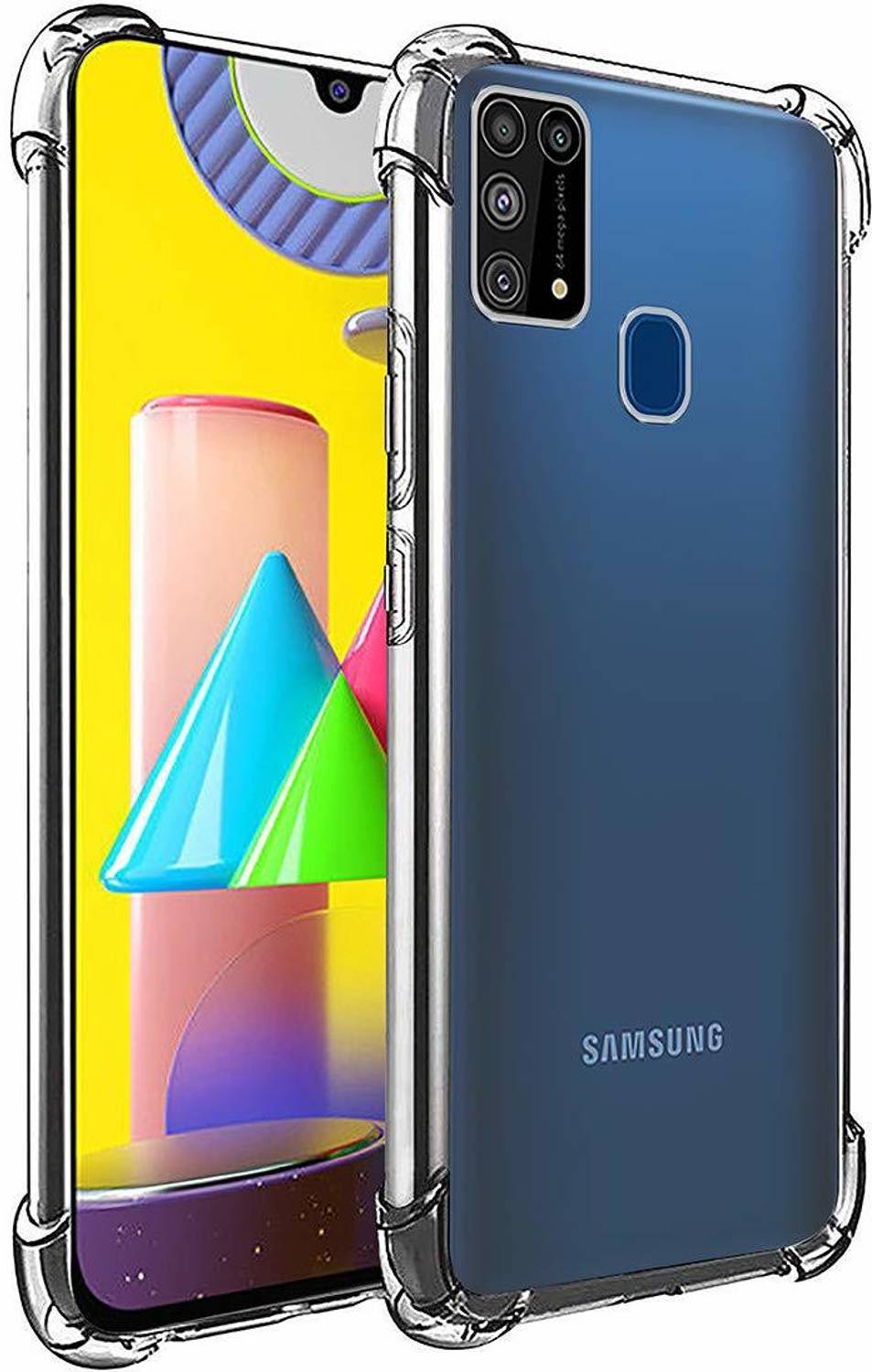 BOZTI Back Cover for Samsung Galaxy F41, Samsung Galaxy M31