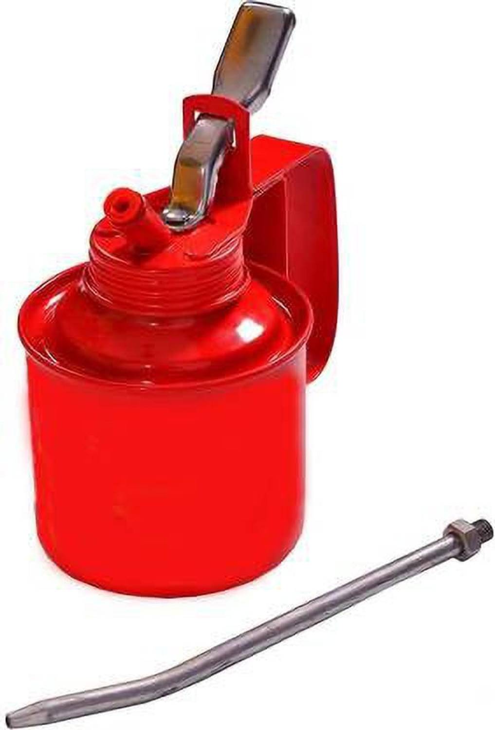 Glass World Lubricant Oil Can with Lever Pump Body and 15cm Nozzle