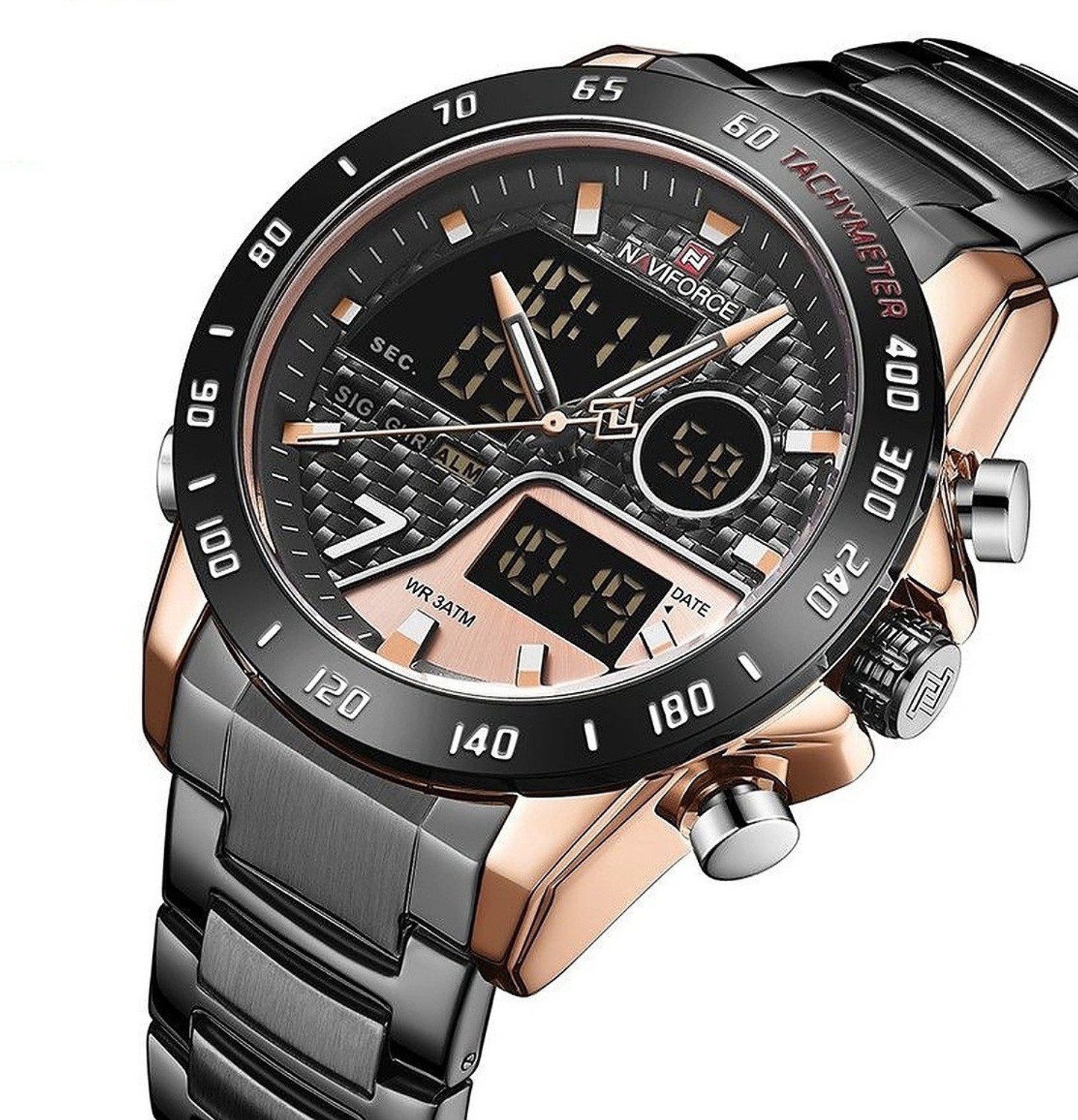 Image of NAVIFORCE NF9171-BG Analog Watch - For Men