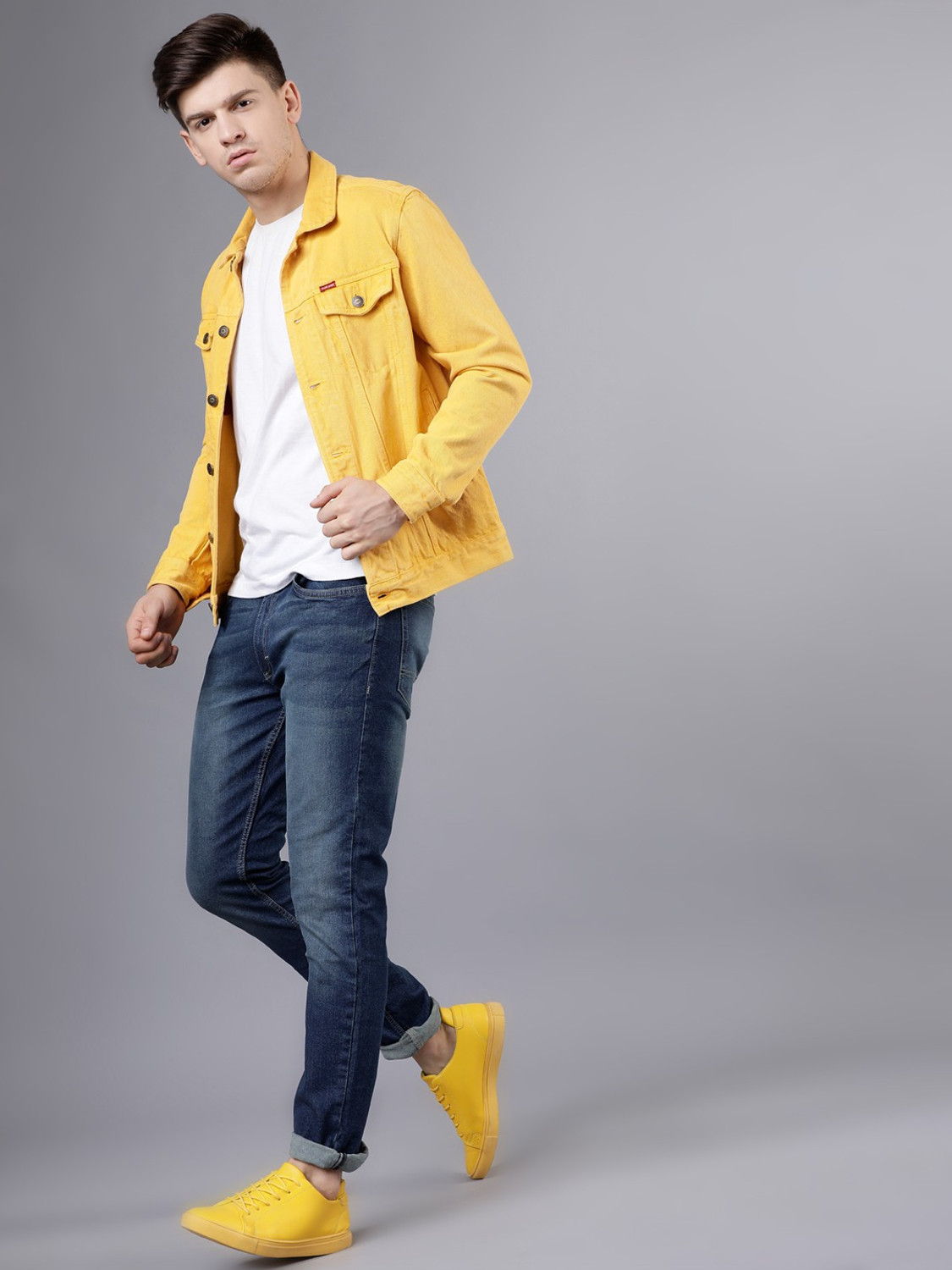 Image of HIGHLANDER Slim Men Blue Jeans