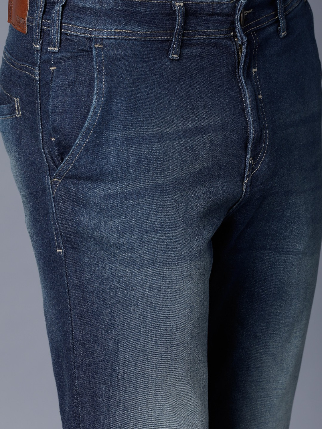 Image of HIGHLANDER Slim Men Blue Jeans