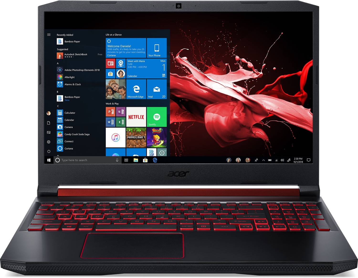 Acer Nitro 5 AMD Ryzen 5 Quad Core 3550H - (8 GB/1 TB HDD/Windows