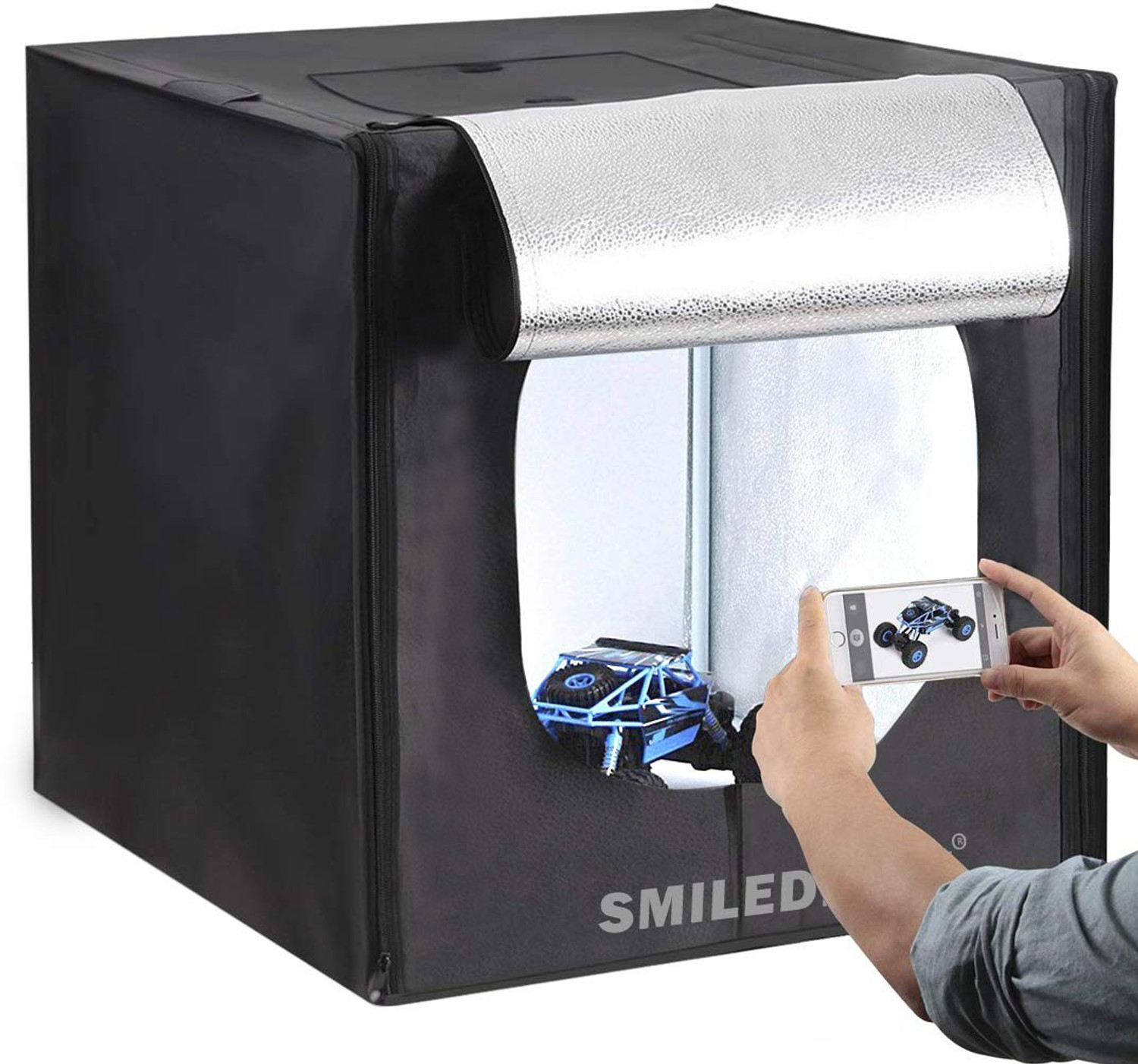Image of Smiledrive Portable Photo Studio Light box Square Softbox