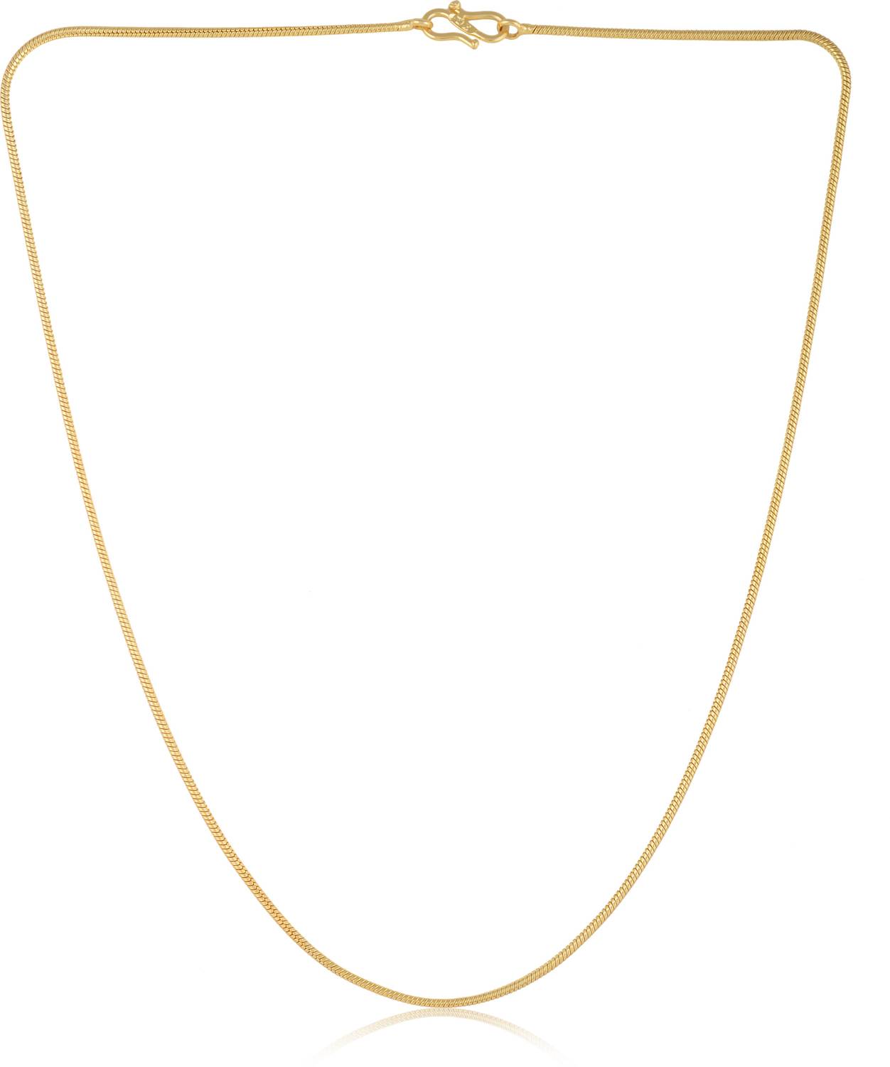 AanyaCentric Combo Pack of 3 Daily Casual Party wear Trendy Stylish Fancy Neck Mala Gold-plated Plated Brass Chain Set