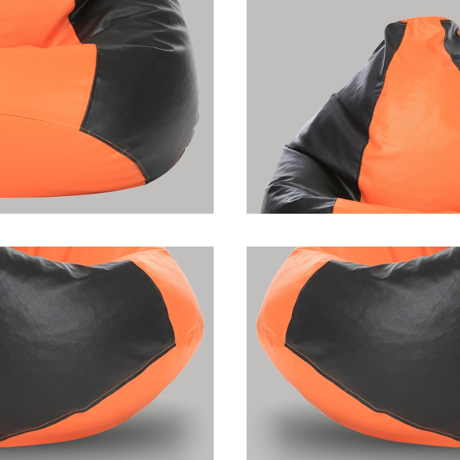 Image of Flipkart Perfect Homes Studio XL Tear Drop Bean Bag Cover (Without Beans)