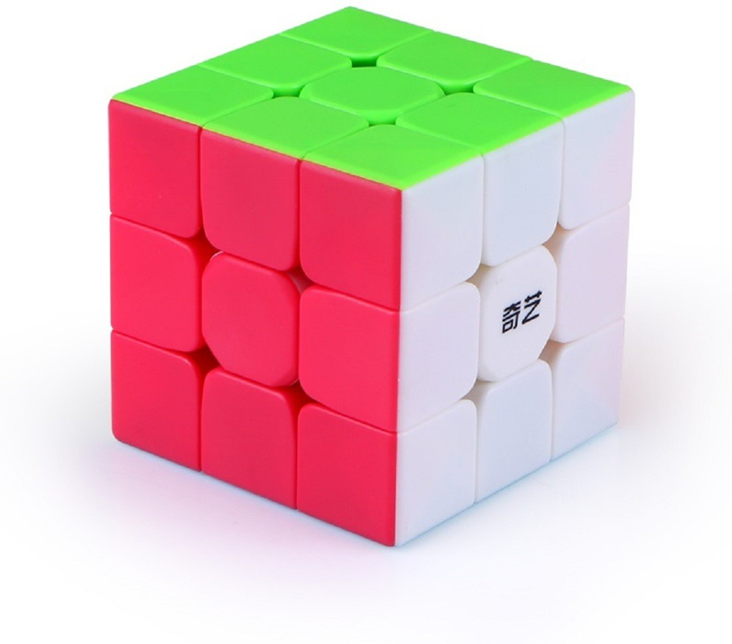 Image of D ETERNAL High Speed Stickerless 3x3x3 QiYi Warrior Speed Cube Magic Puzzle Cube
