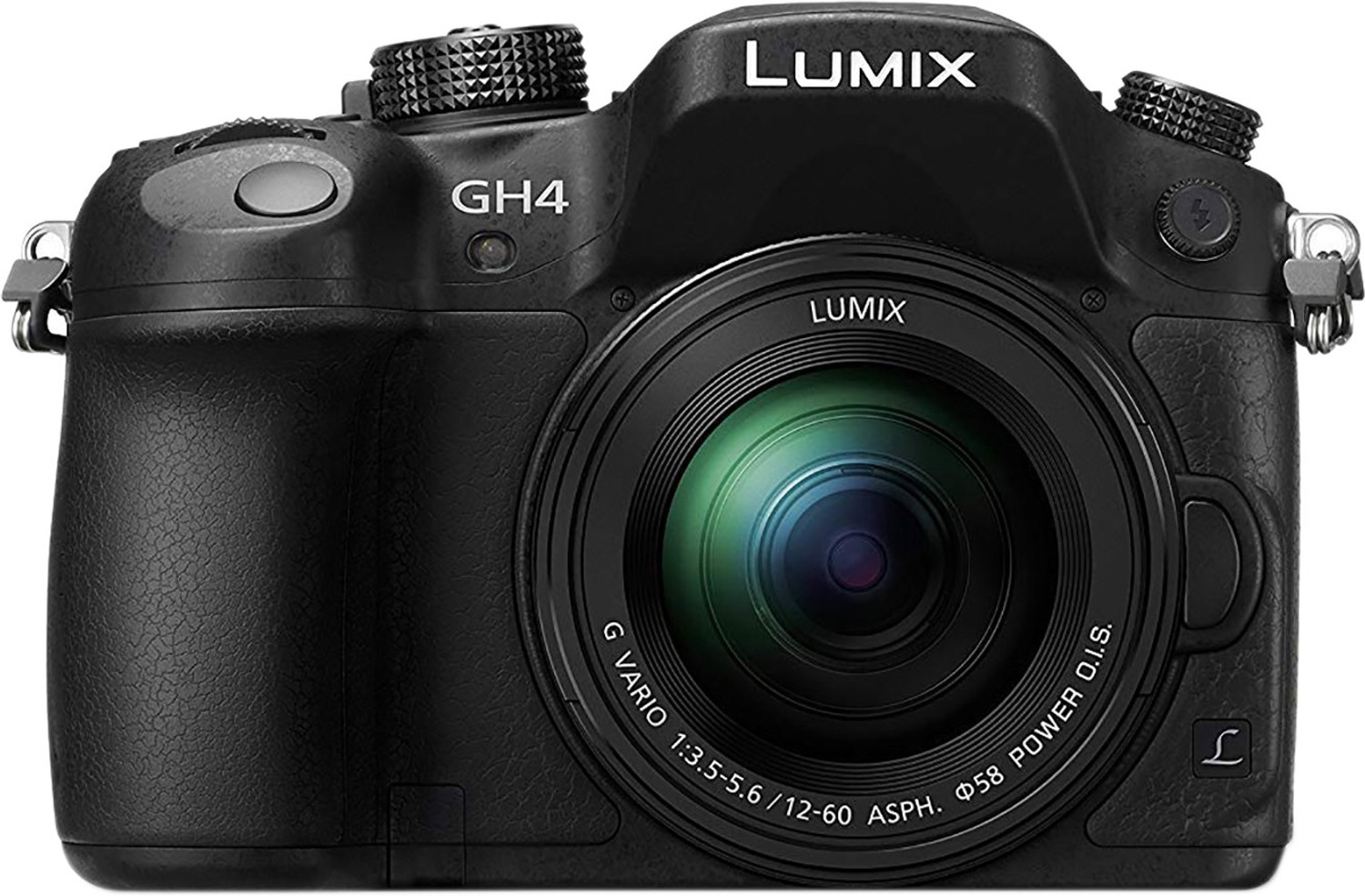 Image of Panasonic Lumix DMC-GH4 Mirrorless Camera Body with 12-60mm Lens