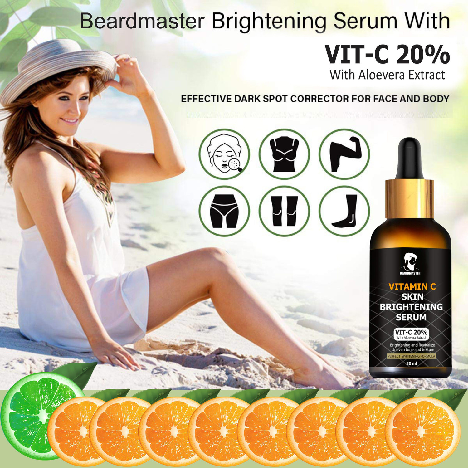 Image of BEARDMASTER Vitamin C Serum For Natural Glowing Beauty