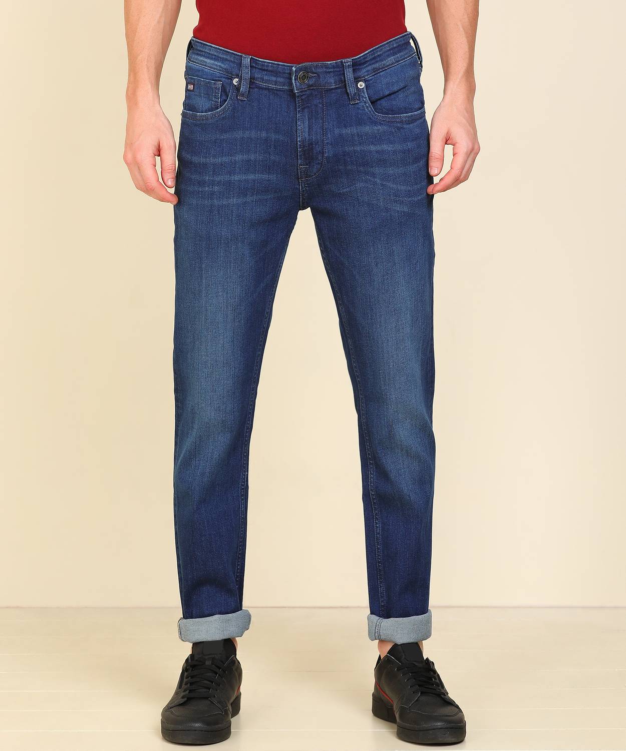 Arrow Sport Slim Men Dark Blue Jeans