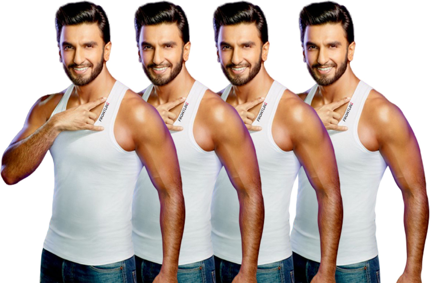 Image of RUPA FRONTLINE Pack of 4 Men Vest