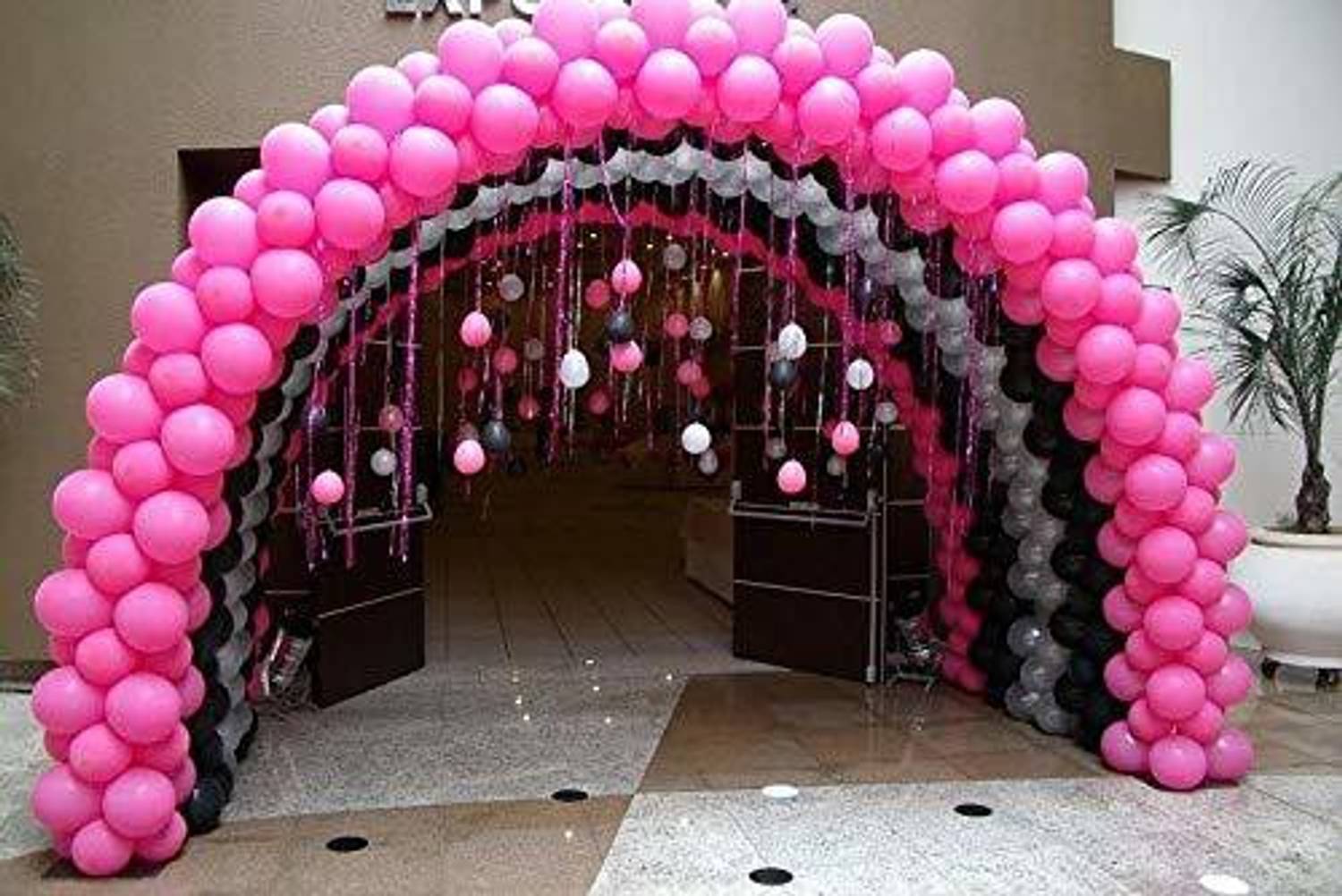 Balloons Solid Latex balloon for Birthday Party / Wedding / First Birthday / Anniversary / Baby Shower Christmas,Graduation Party Decoration Supplies Balloon/Festive Décor (Deep Pink, 50pcs) Balloon