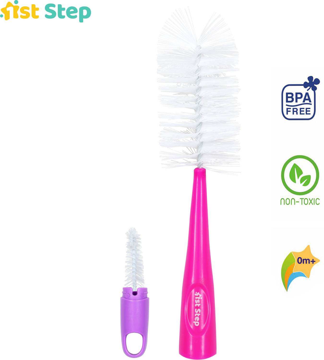 1st Step Bottle Cleaning Brush With Nylon Bristles
