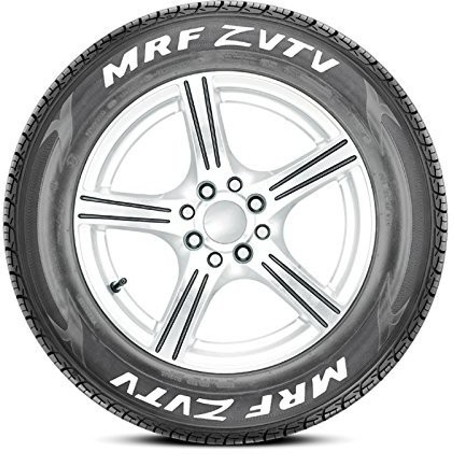 Image of MRF ZVTV 165 /70 R14 81S 4 Wheeler Tyre