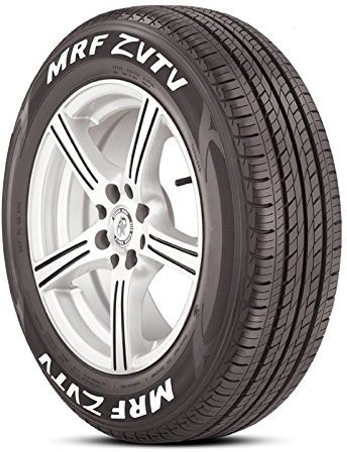Image of MRF ZVTV 165 /70 R14 81S 4 Wheeler Tyre