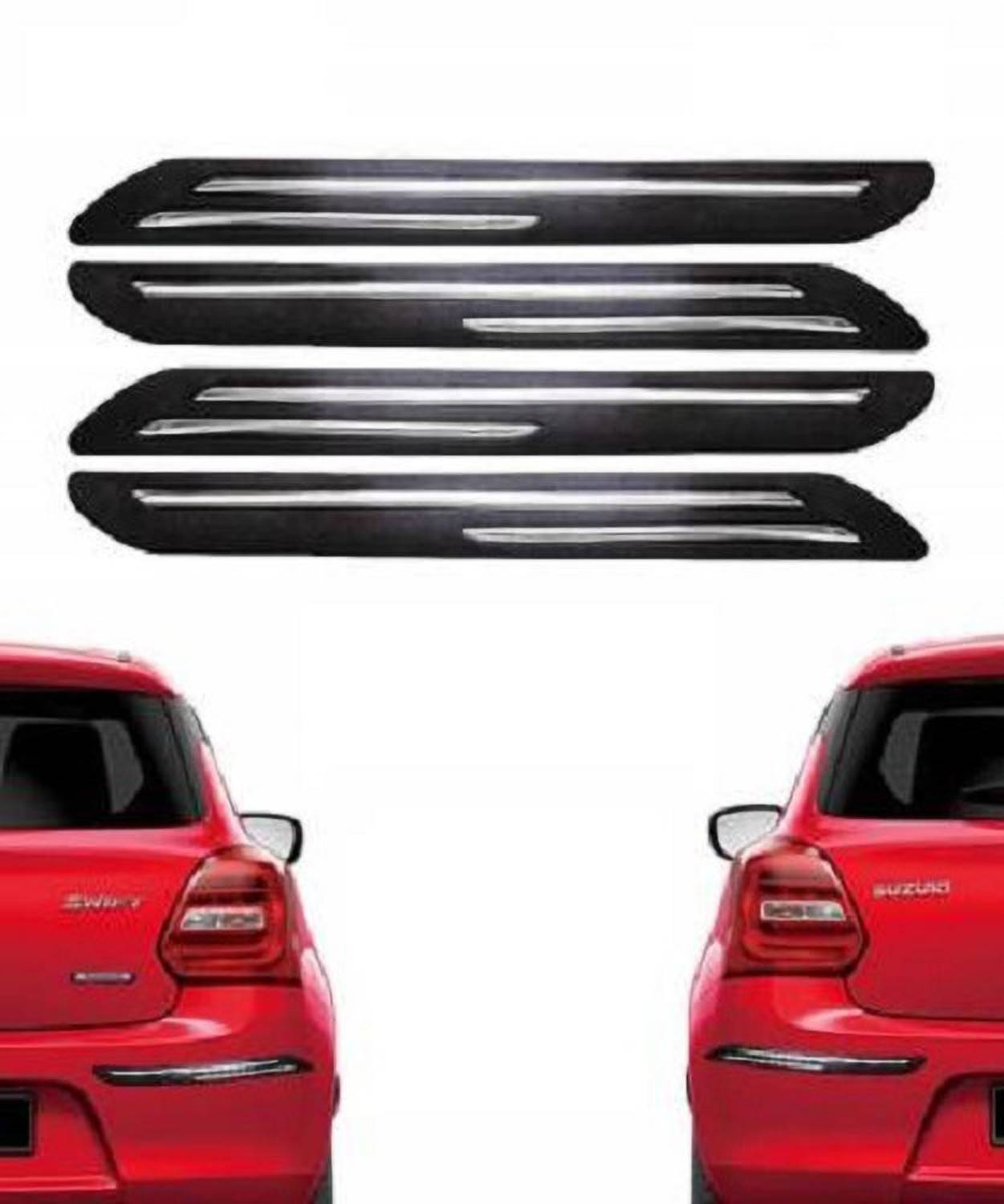 CADEAU Plastic Car Bumper Guard