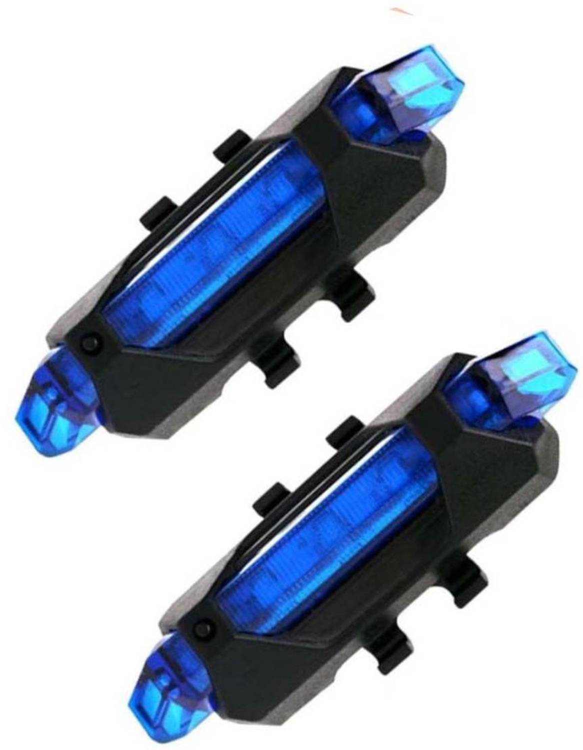 AlexVyan 2 Pcs Bicycle Rear Break Cycle Led Light 5 LED USB Rechargeable Tail Waterproof LED Rear Break Light