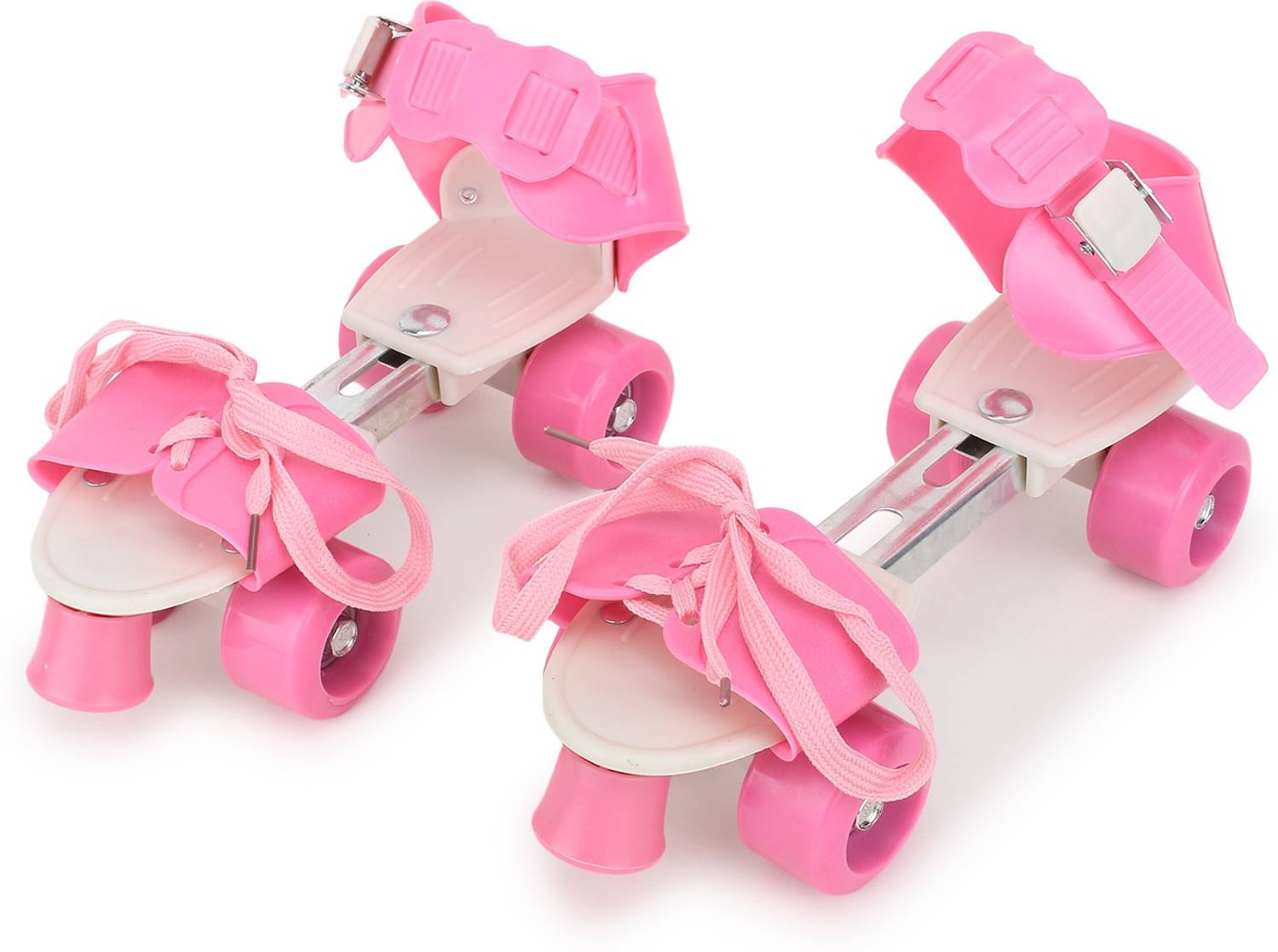 AROIDE Skates Shoes For Kids / Childrens - UNISEX In-line Skates (Adjustable Size) Quad Roller Kids Size  3 UK - 6 UK