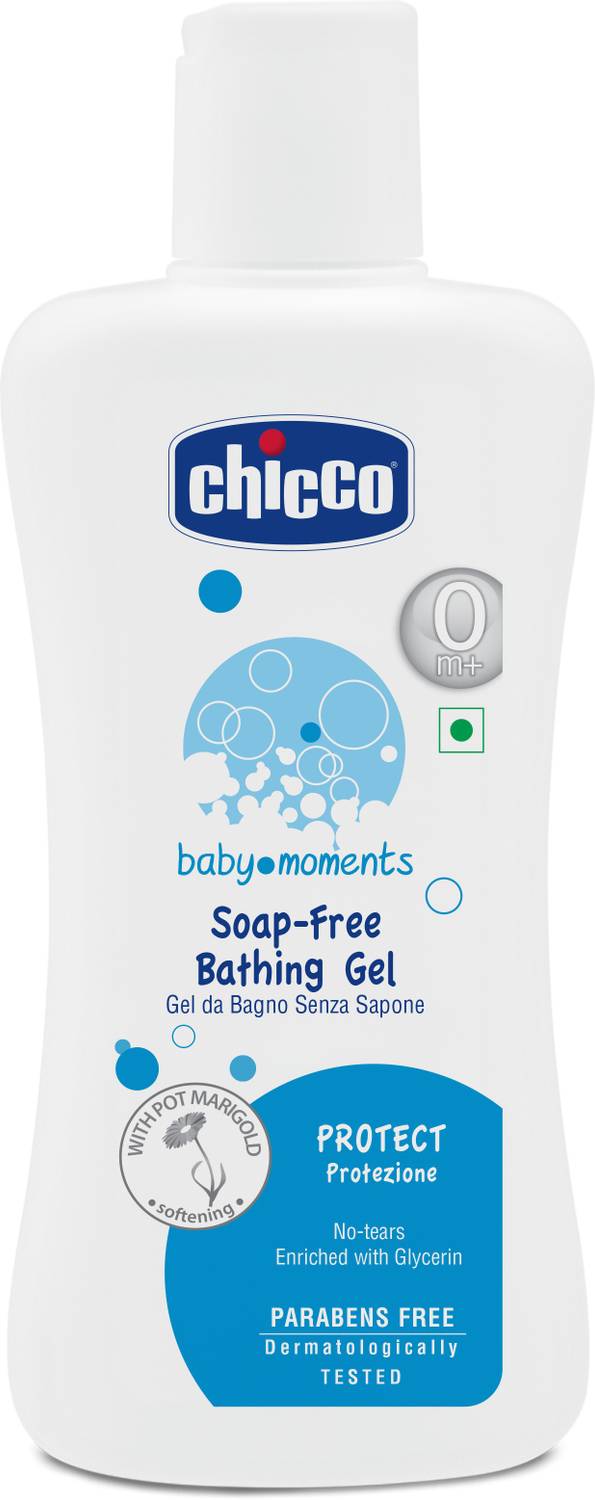 Chicco Bathing gel Protect 100-Blue
