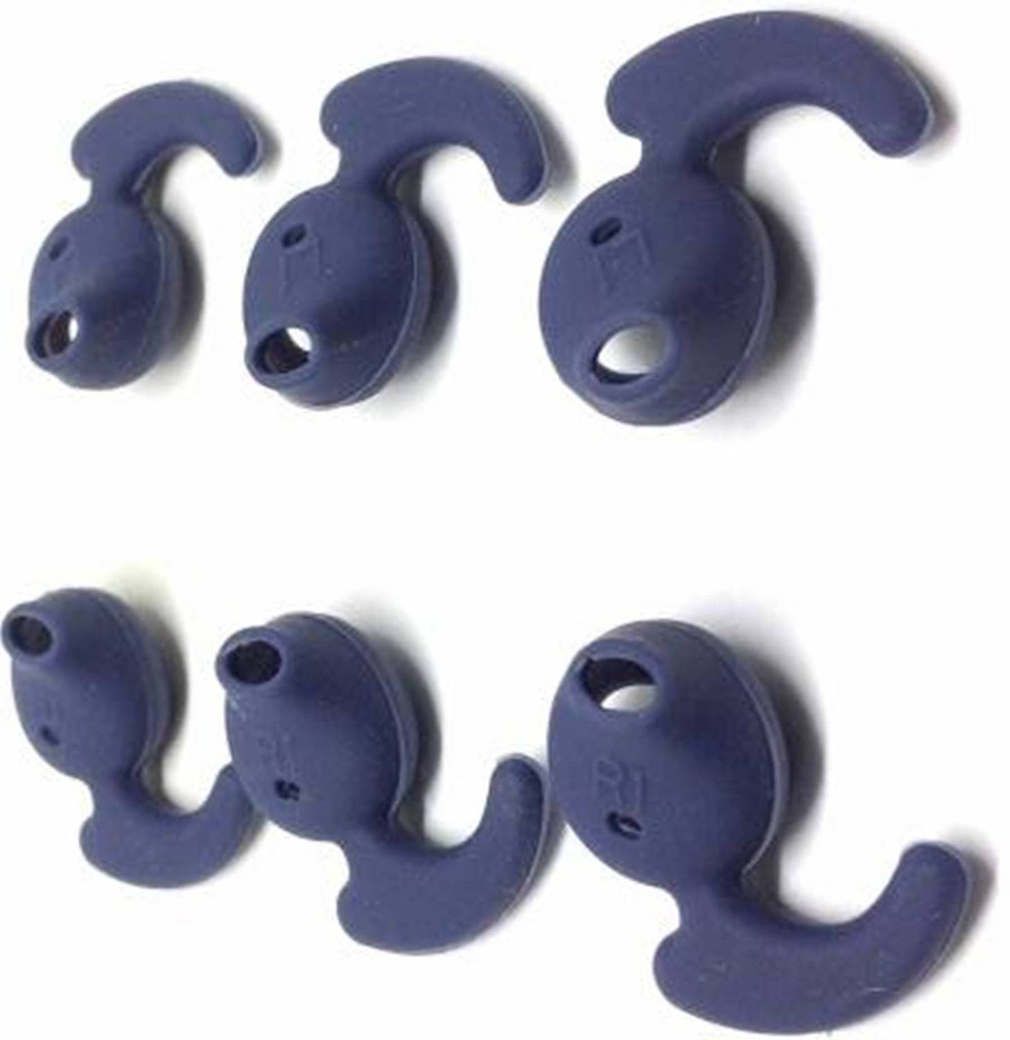 BBS PRO 6 pcs (3 Pair) level u ear buds In The Ear Headphone Cushion (Pack of 6, Blue) In The Ear Headphone Cushion