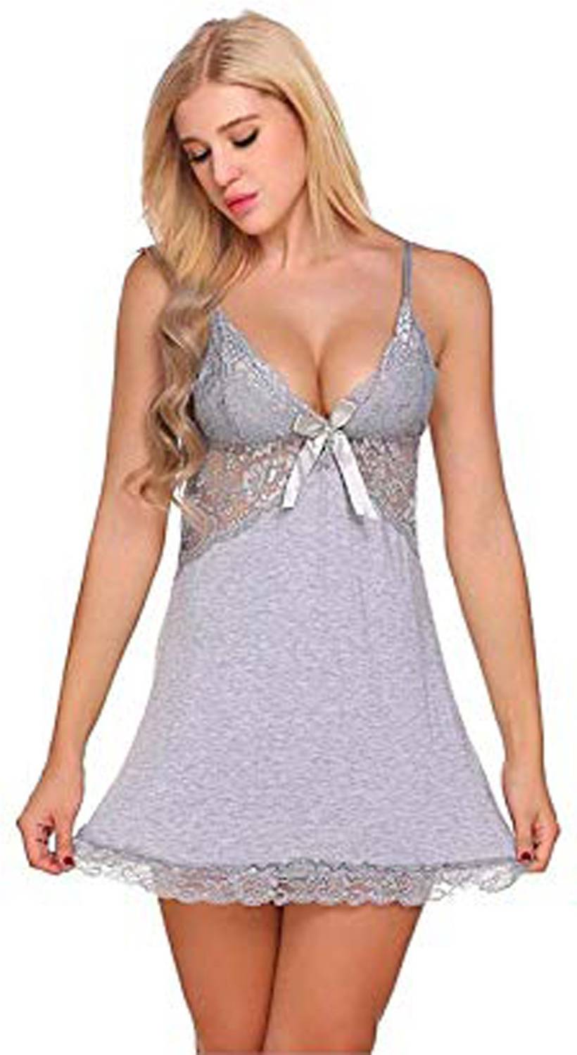 BROIDEN Solid Babydoll