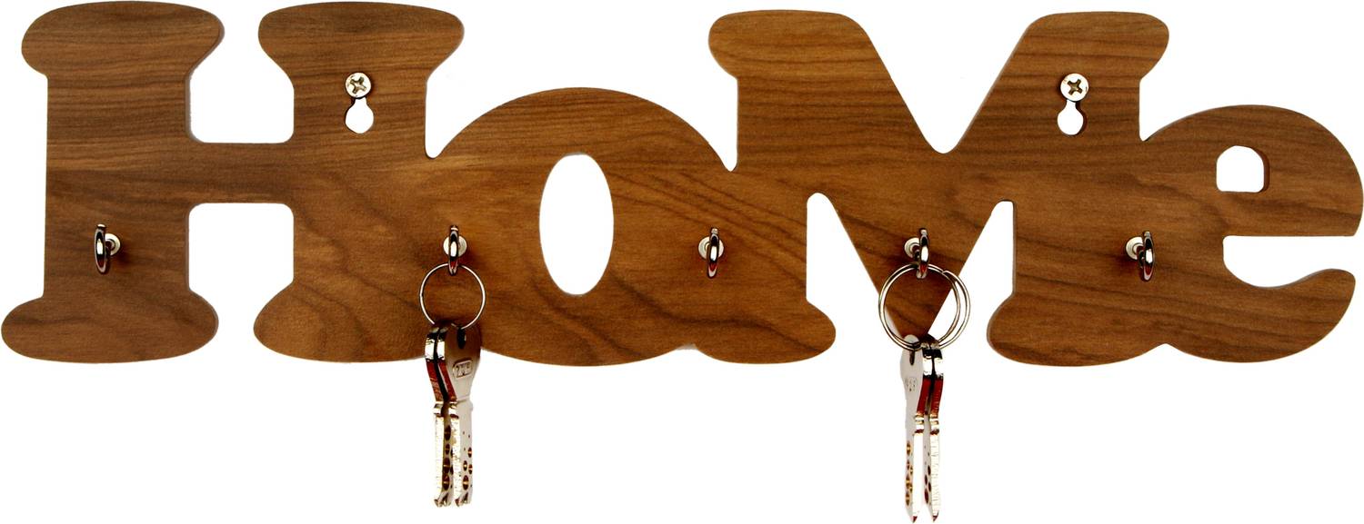 7CR Home 5.5 Key Holder (WB) Wood Key Holder