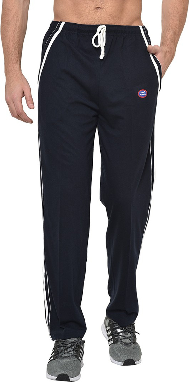 Image of MACK JONNEY Solid Men Multicolor Track Pants