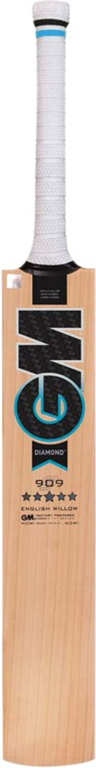 Image of GM Diamond 909 English Willow Cricket Bat For 15+ Yrs