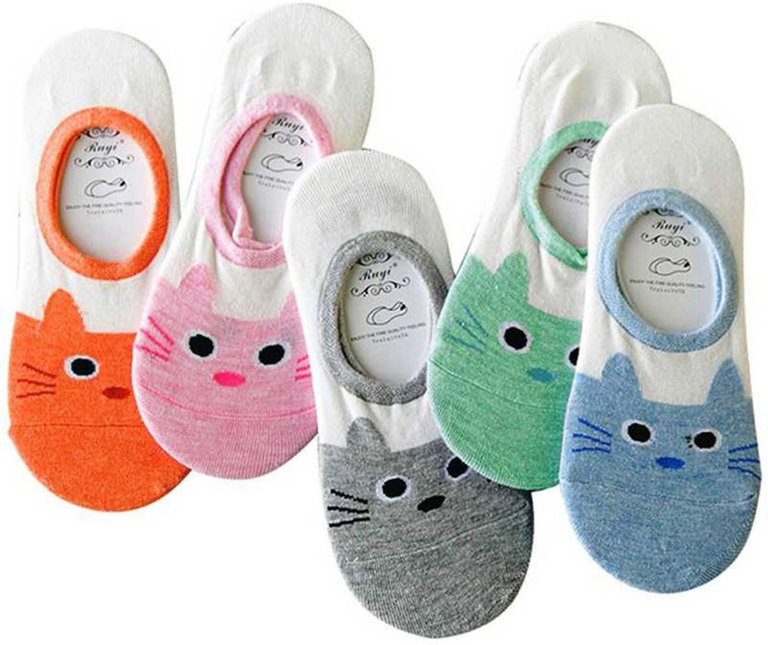ANIXA Women Printed Low Cut