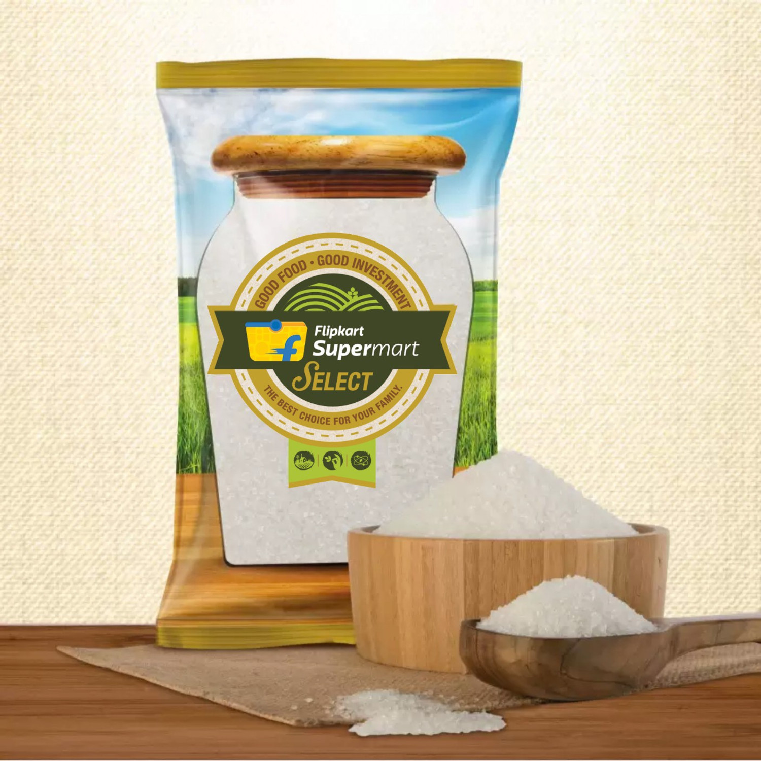 Image of Flipkart Supermart Select White Sugar