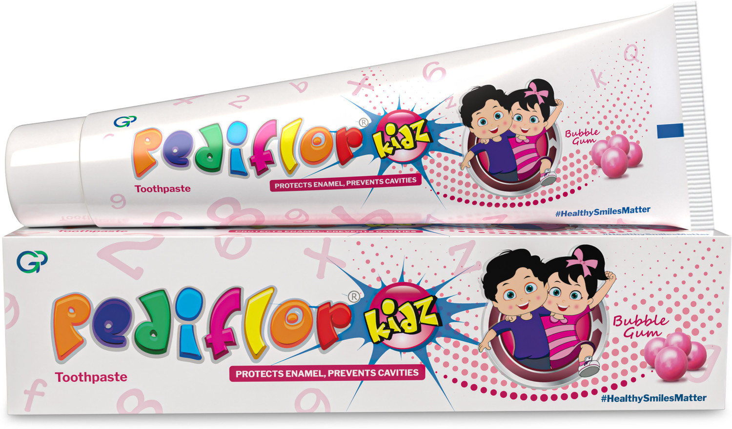Image of Pediflor Kidz Bubble Gum Toothpaste
