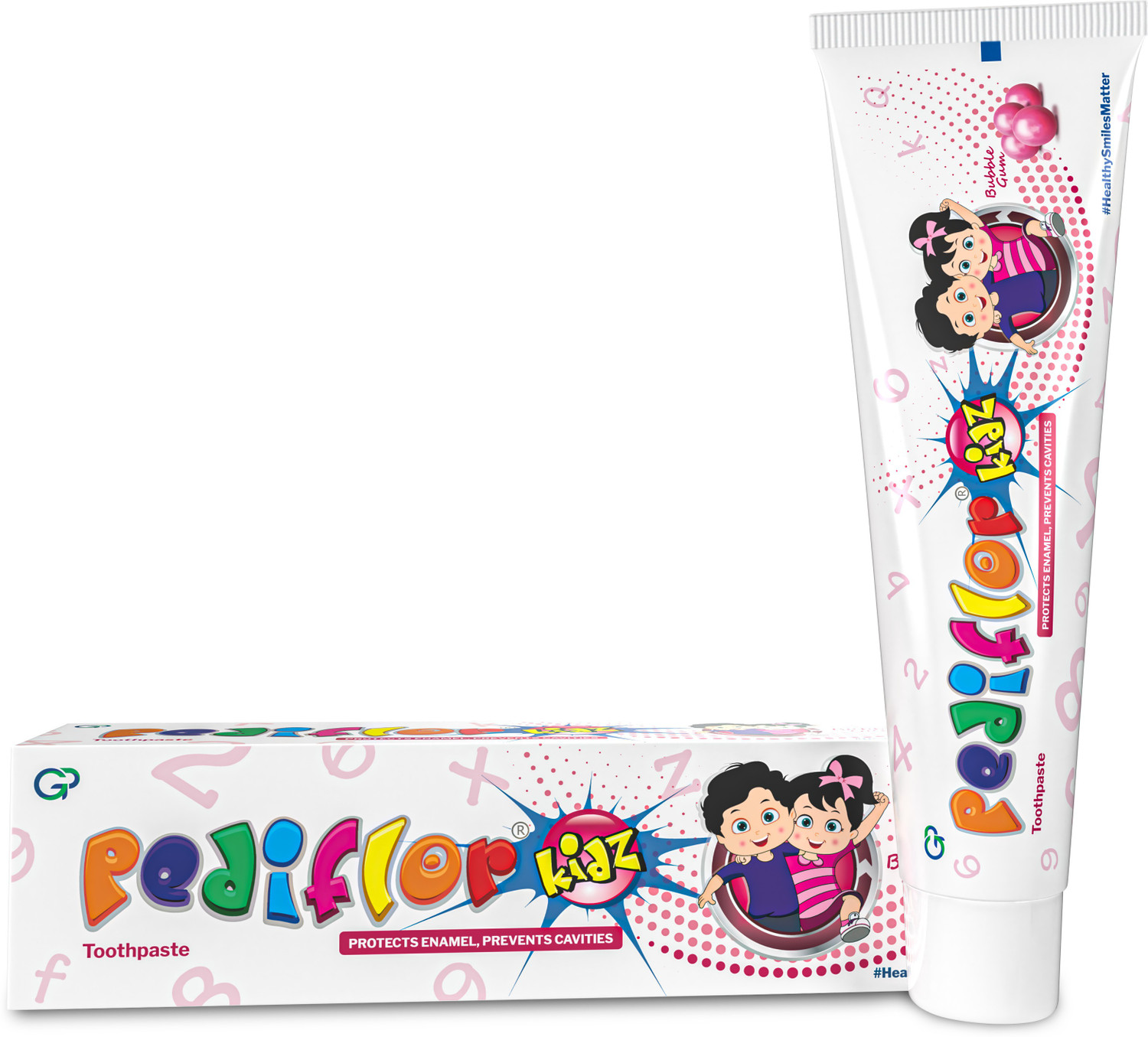 Image of Pediflor Kidz Bubble Gum Toothpaste