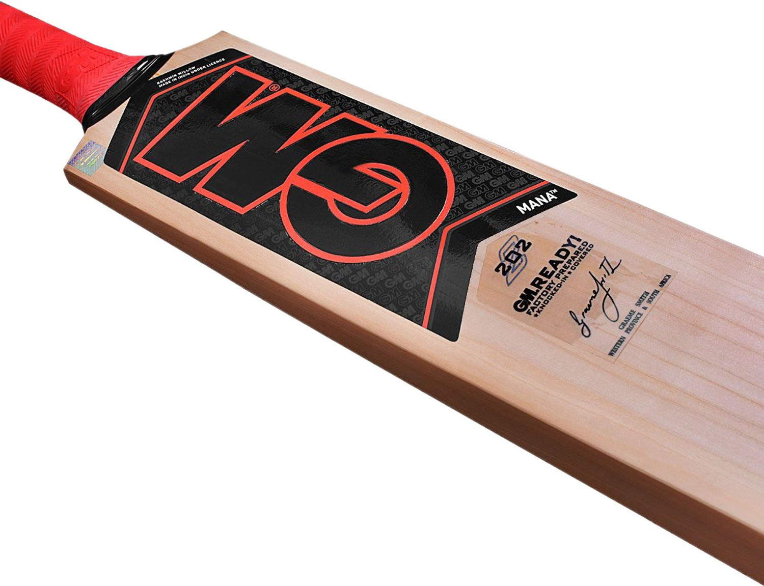 Image of GM Mana 202 Kashmir Willow Cricket Bat For 15+ Yrs